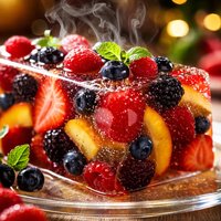 Prosecco and Summer Fruit Terrine