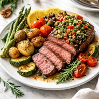 Provencal Steak and Veggies