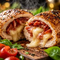 Provolone and Pancetta Stuffed Chicken Breasts