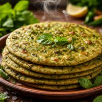 Pudina Mint Roti