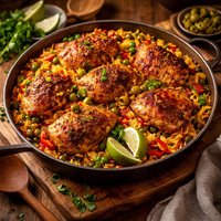 Puerto Rican Arroz Con Pollo Rice and Chicken