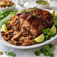 Puerto Rican Style Pernil Roast Pork