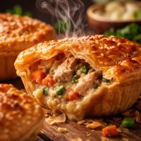 Puff Pastry Chicken Pies