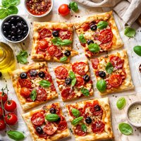 Puff Pastry Pizza