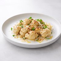 Puffed Cauliflower Cheese
