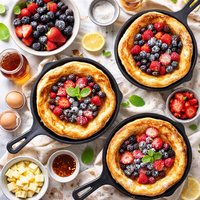 Puffy Surprise Oven Pancakes