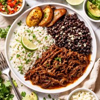 Pulled Beef Venezuelan Pabellon Criollo