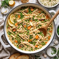 Pulled Chicken Frikassee