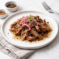 Pulled Pork with Black Pepper Vinegar
