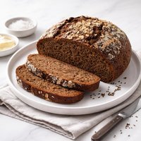 Pumpernickel Bread No Knead