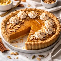 Pumpkin Almond Pie