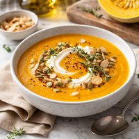 Pumpkin and Almond Soup