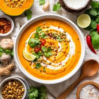 Pumpkin and Coconut Soup
