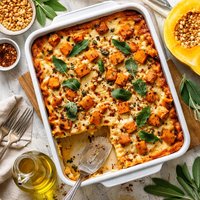 Pumpkin and Pine Nut Lasagna