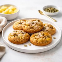 Pumpkin and Pineapple Cookies