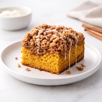 Pumpkin and Spice Sour Cream Coffee Cake