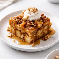 Pumpkin and Walnut Bread Pudding Crock Pot