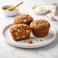 Pumpkin Apple Bran Muffins