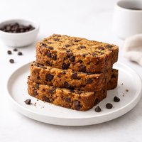 Pumpkin Banana Chocolate Chip Bread