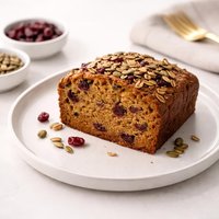 Pumpkin Banana Cranberry Bread