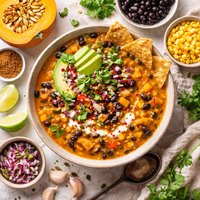 Pumpkin Black Bean Soup
