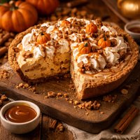 Pumpkin Blizzard Pie