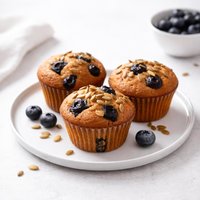 Pumpkin Blueberry Muffins