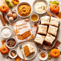 Pumpkin Cake Mix Dessert