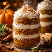 Pumpkin Cakes in a Jar