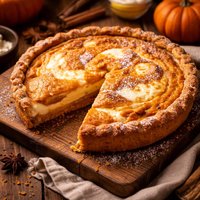Pumpkin Cheese Pie