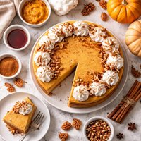 Pumpkin Cheesecake Dairy and Gluten Free