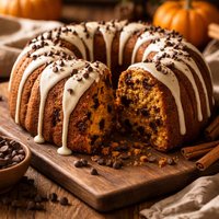 Pumpkin Chocolate Chip Bundt Cake