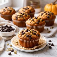 Pumpkin Chocolate Chip Muffins