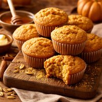 Pumpkin Corn Muffins