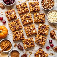 Pumpkin Cranberry Bars
