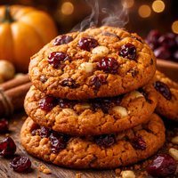 Pumpkin Cranberry Cookies