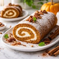 Pumpkin Cream Cheese Roll
