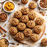 Pumpkin Crunch Mini Muffins