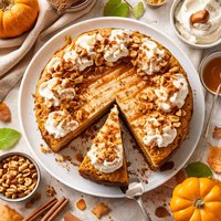 Pumpkin Hazelnut Torte