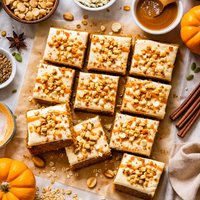 Pumpkin Macadamia Bars