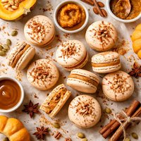 Pumpkin Macaroons