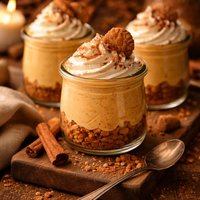 Pumpkin Mousse Dessert Parfait