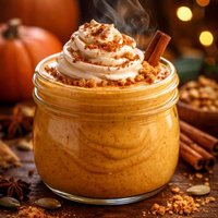 Pumpkin Mousse Pudding