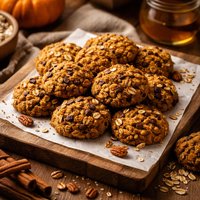 Pumpkin Oatmeal Drop Cookies