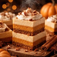 Pumpkin Parfait Squares