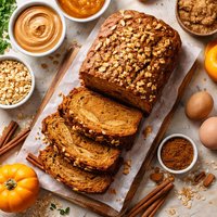Pumpkin Peanut Butter Bread