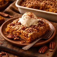 Pumpkin Pecan Dump Cake