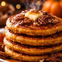 Pumpkin Pecan Pancakes