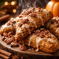 Pumpkin Pecan Scones