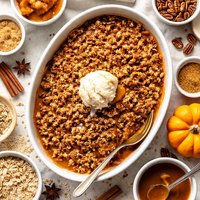 Pumpkin Pie Crisp